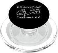 Divertente arte perfezionista motivazionale ispiratore creativo PopSockets PopGrip per MagSafe