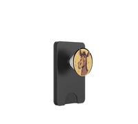 Divertente asino con un'espressione perplessa per un'atmosfera divertente PopSockets PopWallet per MagSafe