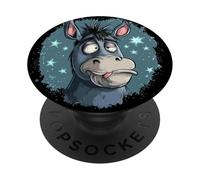 Divertente asino confuso per un tocco divertente PopSockets PopGrip Adesivo