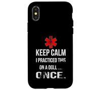 Divertente assistente medico, design infermiera per donne Custodia per iPhone X/XS