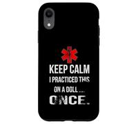 Divertente assistente medico, design infermiera per donne Custodia per iPhone XR