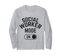Divertente Assistente Sociale Maglia a Manica