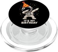 Divertente astronauta Dabbing Il Suo Compleanno Spazio Bday Ragazzi Ragazza PopSockets PopGrip per MagSafe