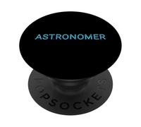 Divertente Astronomia Scherzi 3d Una Parola Testo Divertente Astronomo PopSockets PopGrip Adesivo
