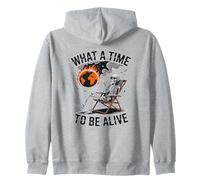 Divertente ASURDISTA Che Tempo per Essere VIVI Felpa con Cappuccio