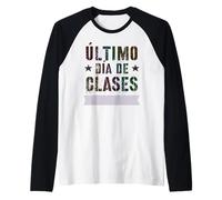 Divertente autografo per studenti spagnoli dell'ultimo giorno di scuola Maglia con Maniche Raglan