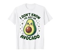 Divertente Avo I Don't Know I'm Just An Avocado Cute Pun Tee Maglietta
