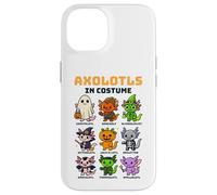 Divertente Axolotl Strega Scheletro Vampiro Esotico Amante degli Animali Custodia per iPhone 14