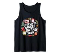 Divertente Babbo Natale Yankee Swap Secret Santa 2025 elefante bianco Canotta