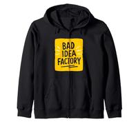 Divertente Bad Idea Factory Emblema Costume Felpa con Cappuccio