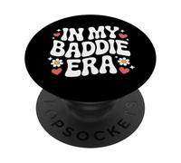Divertente Baddie, Regina Retrò, Fiducia Diva PopSockets PopGrip Adesivo