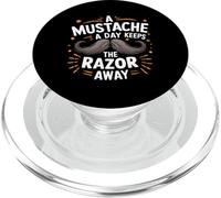 Divertente baffi Amante Barba Viso Capelli Baffi Giro PopSockets PopGrip per MagSafe