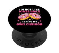 Divertente Bagno Umorismo Donne Sarcasmo Scherzo PopSockets PopGrip Adesivo