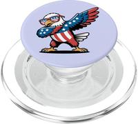 Divertente bald Eagle Art Dabbing PopSockets PopGrip per MagSafe