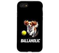 Divertente Ballaholic Cavalier King Charles Spaniel Chasing Ball Custodia per iPhone SE (2020) / 7/8