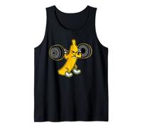 Divertente Banana Palestra Squats Allenamento Canotta