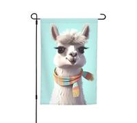 Divertente bandiera da giardino con lama dei cartoni animati per esterni, 30,5 x 45,7 cm, bandiera stagionale da giardino con occhielli bandiera esterna per decorazioni per la casa sfondo fotografico