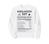 Divertente Bangladesh Boy Uomini orgogliosi con Radici del Bangladesh Felpa