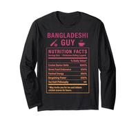 Divertente Bangladesh Boy Uomini orgogliosi con Radici del Bangladesh Maglia a Manica