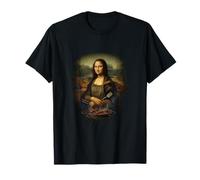Divertente Barbecue Mona Lisa Pitmaster, per Barbecue e Feste, Idea Regalo Maglietta