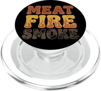 Divertente barbecue Pitmaster barbecue barbecue barbecue regalo per feste fuoco carne PopSockets PopGrip per MagSafe