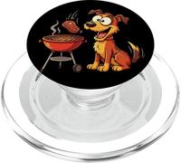 Divertente barbecue Pitmaster barbecue barbecue party regalo cane PopSockets PopGrip per MagSafe