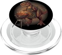 Divertente barbecue Pitmaster barbecue barbecue party regalo dinosauro PopSockets PopGrip per MagSafe