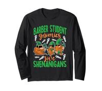 Divertente Barbiere Studente St. Patrick's Day Costume Maglia a Manica