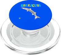 Divertente Barracuda Due Colori Giallo/Blu PopSockets PopGrip per MagSafe