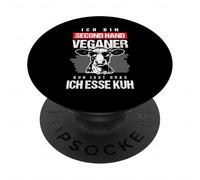 Divertente BBQ Carne Bistecca Griglia Uomini Shirt PopSockets PopGrip Adesivo