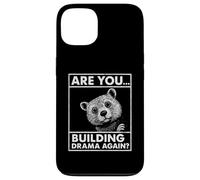 Divertente Beaver Pun Building Dramma Ancora Umorismo Animale Custodia per iPhone 13