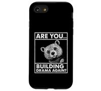 Divertente Beaver Pun Building Dramma Ancora Umorismo Animale Custodia per iPhone SE (2020) / 7/8
