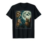 Divertente Beccaccia Freak Out Per UFO Full Moon Alien Rapimento Maglietta