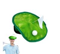 Divertente berretto da golf - Novità cappello da golf con bandiera e palla, accessorio unisex per pub, golf, addio al celibato e addio al nubilato, forniture per feste a tema