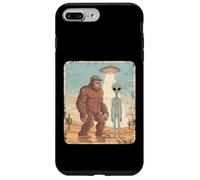 Divertente Bigfoot Alien UFO Rapimento Sasquatch Amante Custodia per iPhone 7 Plus/8 Plus