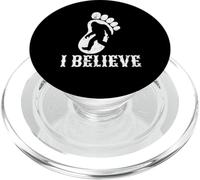 Divertente Bigfoot Citazioni I Believe - Maglietta regalo in difficoltà PopSockets PopGrip per MagSafe