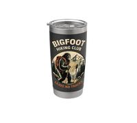 Divertente Bigfoot Escursionismo Club Non lasciare tracce Escursionista Bicchiere termico in acciaio inox doppia parete