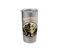 Divertente Bigfoot Escursionismo Club Non lasciare tracce Escursionista Bicchiere termico in acciaio inox doppia parete