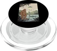 Divertente Bigfoot Sasquatch Loch Ness Mostro UFO Alieno PopSockets PopGrip per MagSafe