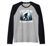 Divertente Bigfoot, Un Ragazzo Come Me è Difficile da Trovare Maglia con Maniche Raglan