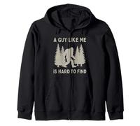 Divertente Bigfoot Un ragazzo come me è difficile trovare la foresta Felpa con Cappuccio