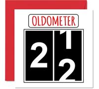 Divertente biglietto di auguri per il 22° compleanno per uomo e donna anziano biglietto di auguri per figlio figlia fratello sorella nipote zio 145mm biglietto di auguri per 22° compleanno