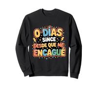 Divertente Bilingue Spanglish 0 Giorni Humor Felpa