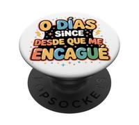 Divertente Bilingue Spanglish 0 Giorni Humor PopSockets PopGrip Adesivo