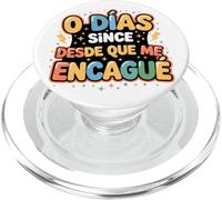 Divertente Bilingue Spanglish 0 Giorni Humor PopSockets PopGrip per MagSafe