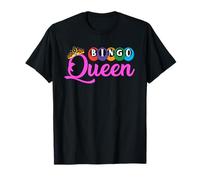 Divertente Bingo Regina Corona Bingo Tempo Fammi Urlare Bingo Maglietta