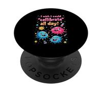 Divertente Biologia Scherzi Scuola Soggetto Biologo Insegnante di Scienze PopSockets PopGrip Adesivo