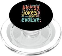 Divertente Biologia Scherzi Scuola Soggetto Biologo Insegnante di Scienze PopSockets PopGrip per MagSafe