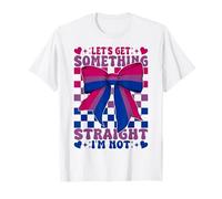 Divertente Bisessuale Bi Pride Prendiamo Qualcosa Dritto Io Non Sono Maglietta