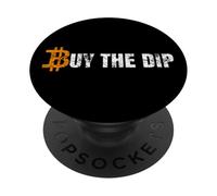 Divertente Bitcoin CryptoCriptocittà Vintage Cryptocurrency PopSockets PopGrip Adesivo